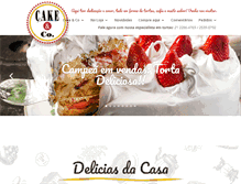 Tablet Screenshot of cakeco.com.br